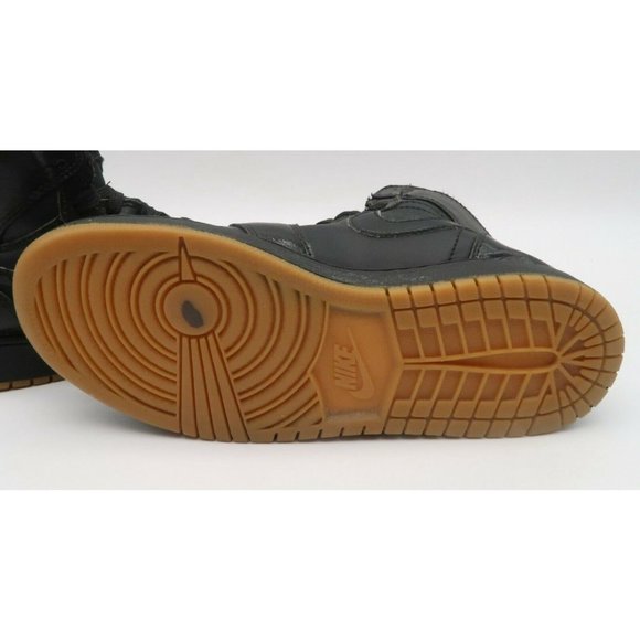 Nike Air Jordan 1 Retro High OG BG- Youth-Size 5Y- Wmns 6.5- Black-[575441-020] - Picture 6 of 10